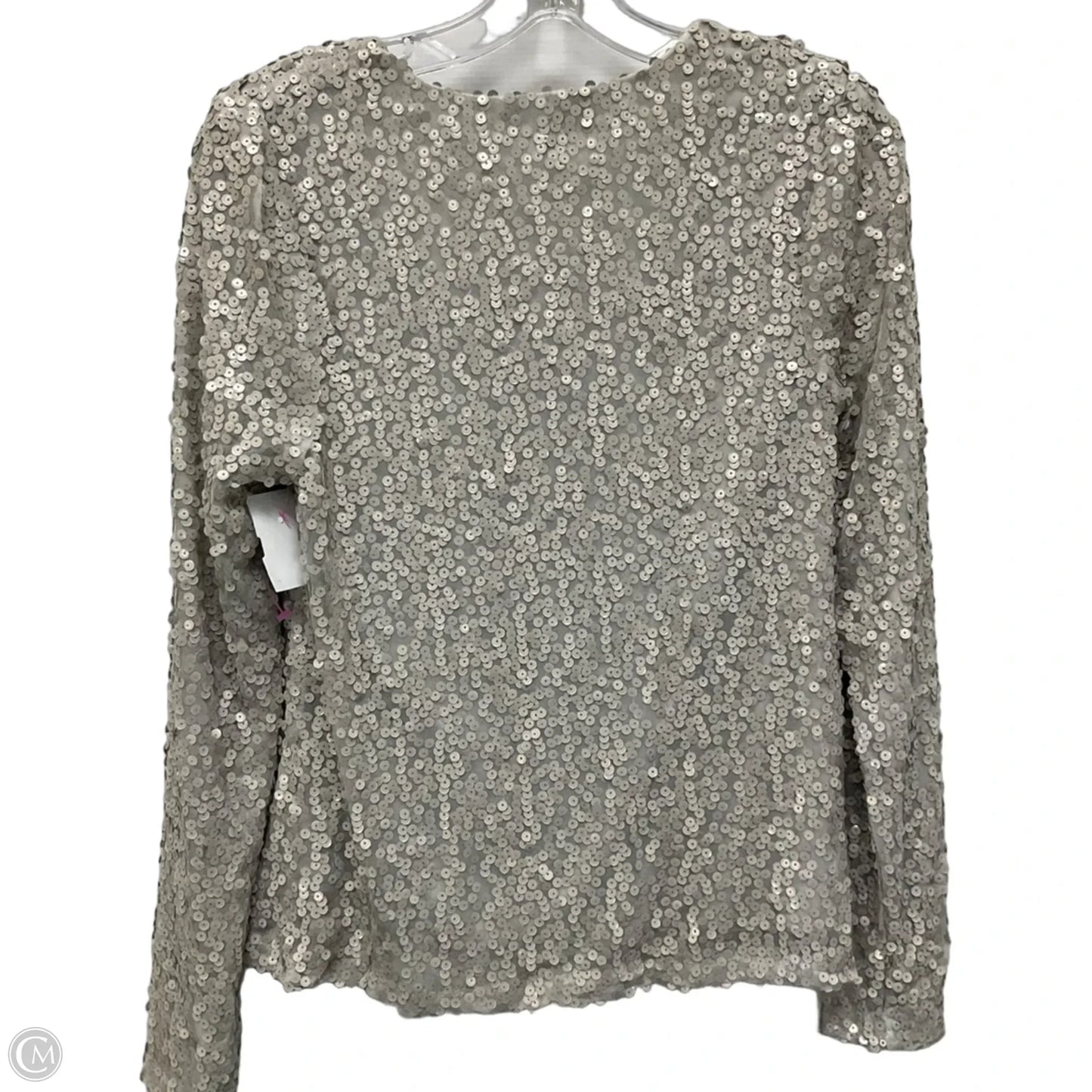 Top Long Sleeve By Allison Joy In Grey, Size: Xs