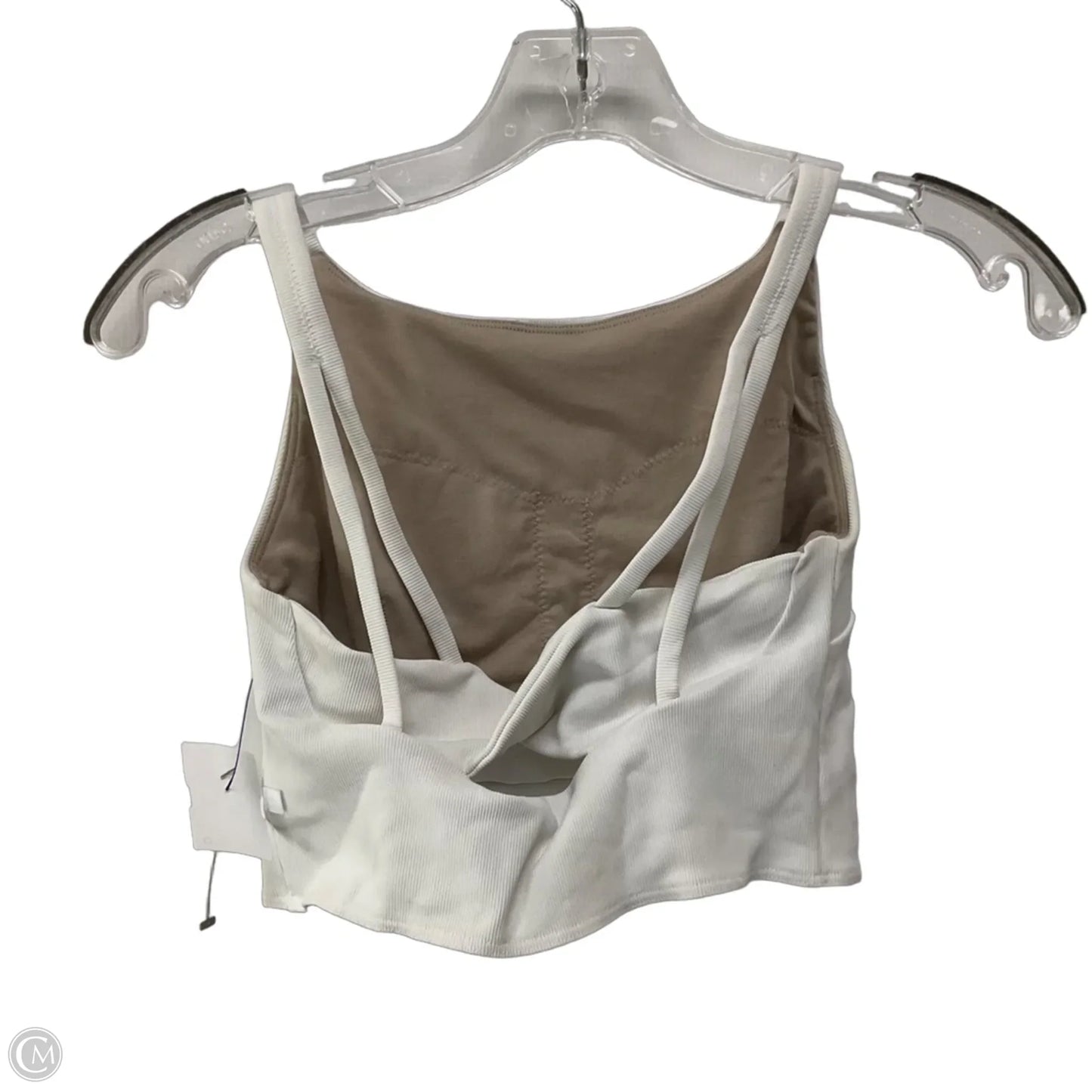 Athletic Bra By Lululemon In White, Size: 6