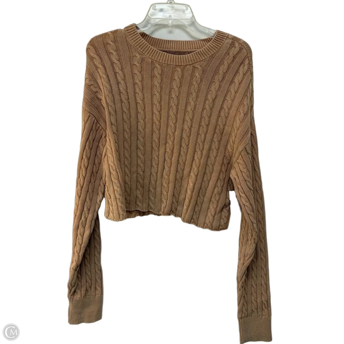 Sweater By Aerie In Tan, Size: L