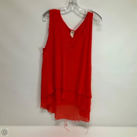 Top Sleeveless By We The Free In Red, Size: L