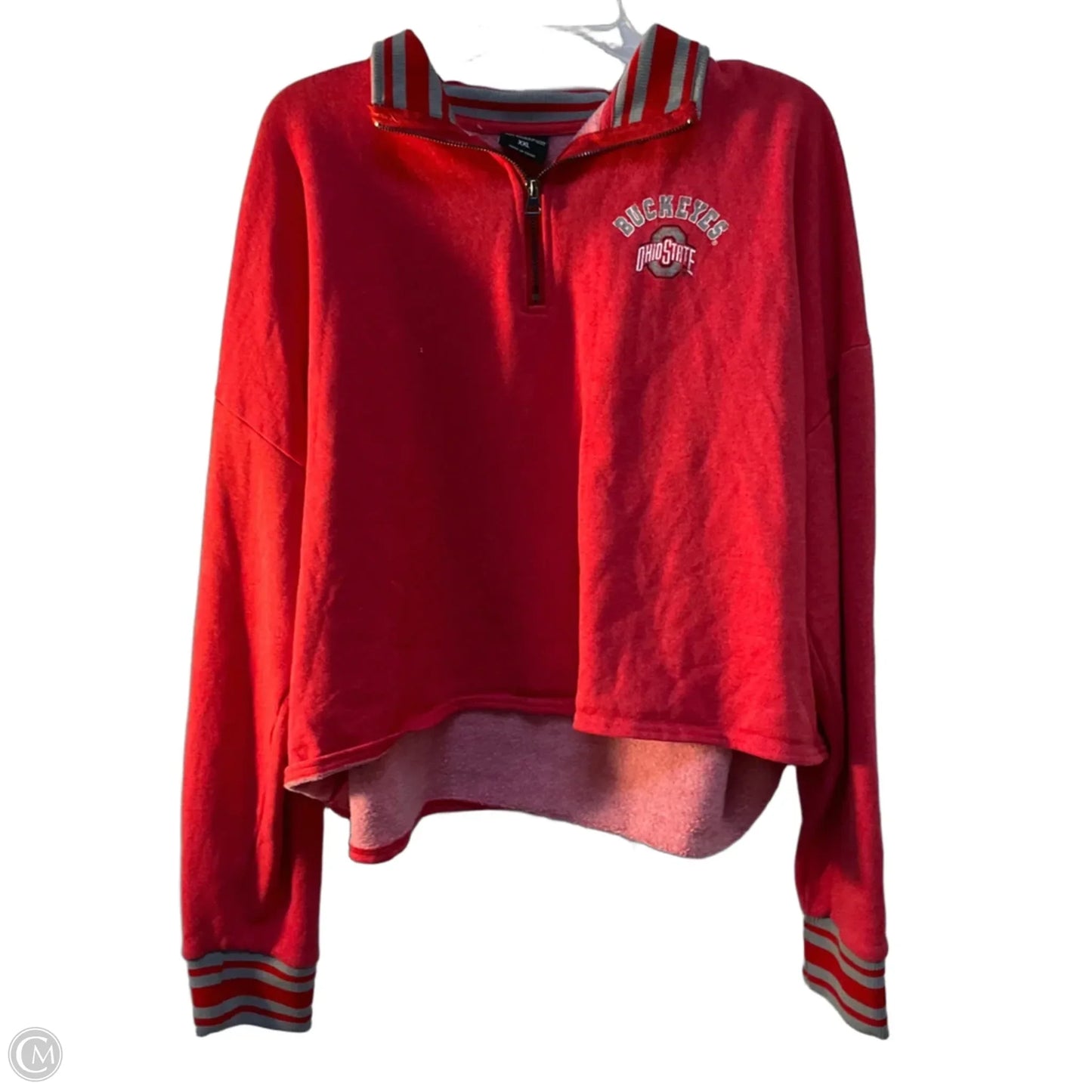 Athletic Sweatshirt Collar By Colosseum In Red, Size: Xxl