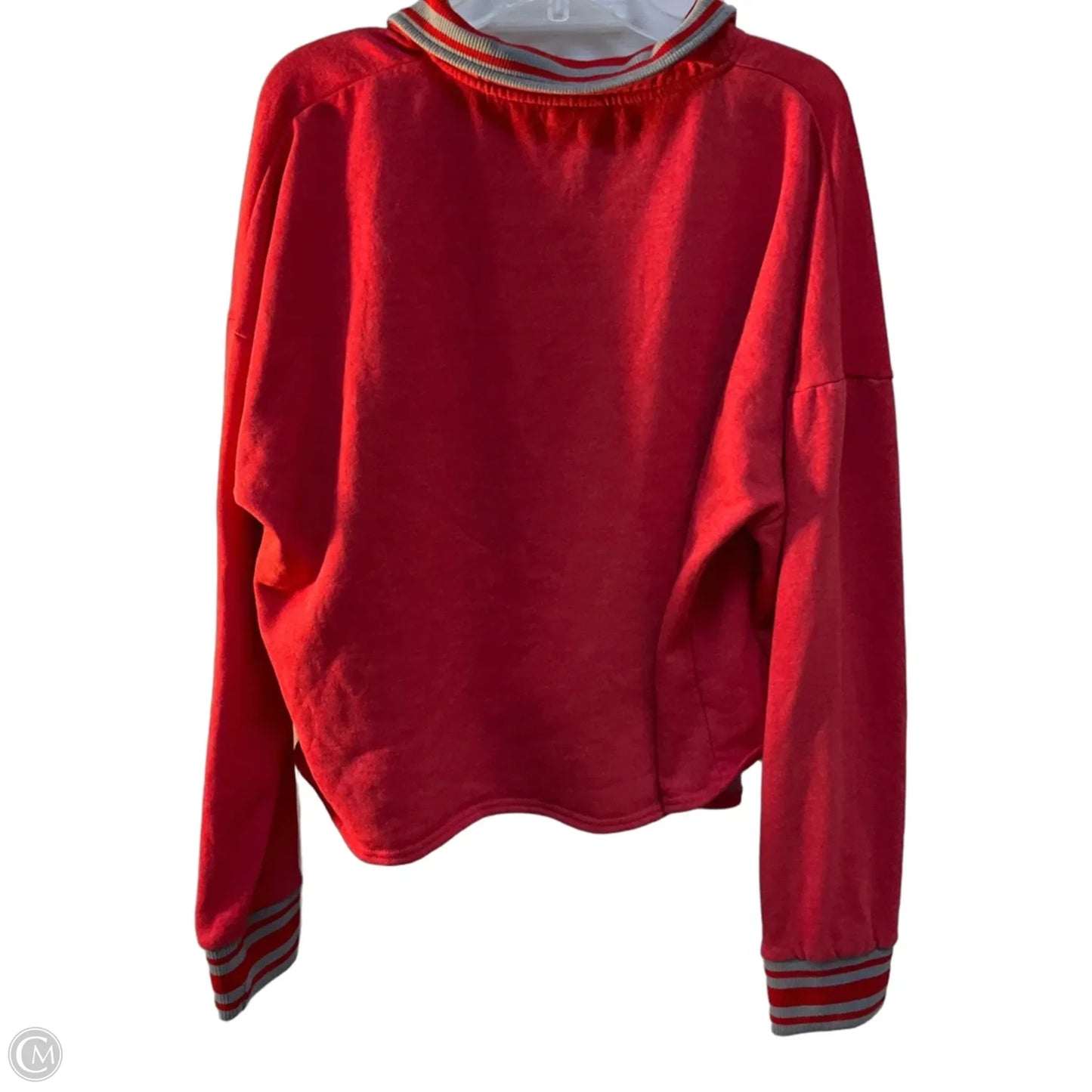 Athletic Sweatshirt Collar By Colosseum In Red, Size: Xxl