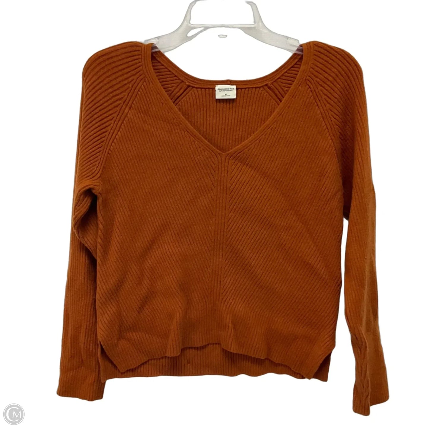 Sweater By Abercrombie And Fitch In Orange, Size: M