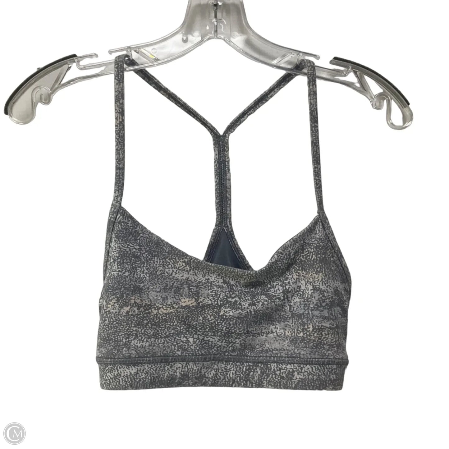 Athletic Bra By Lululemon In Grey, Size: 6