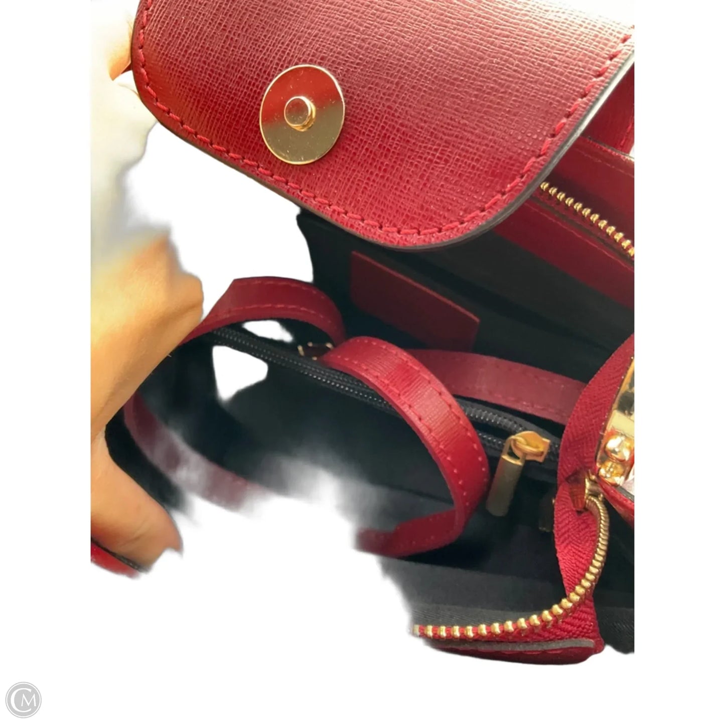 Crossbody Leather By Cma, Size: Small