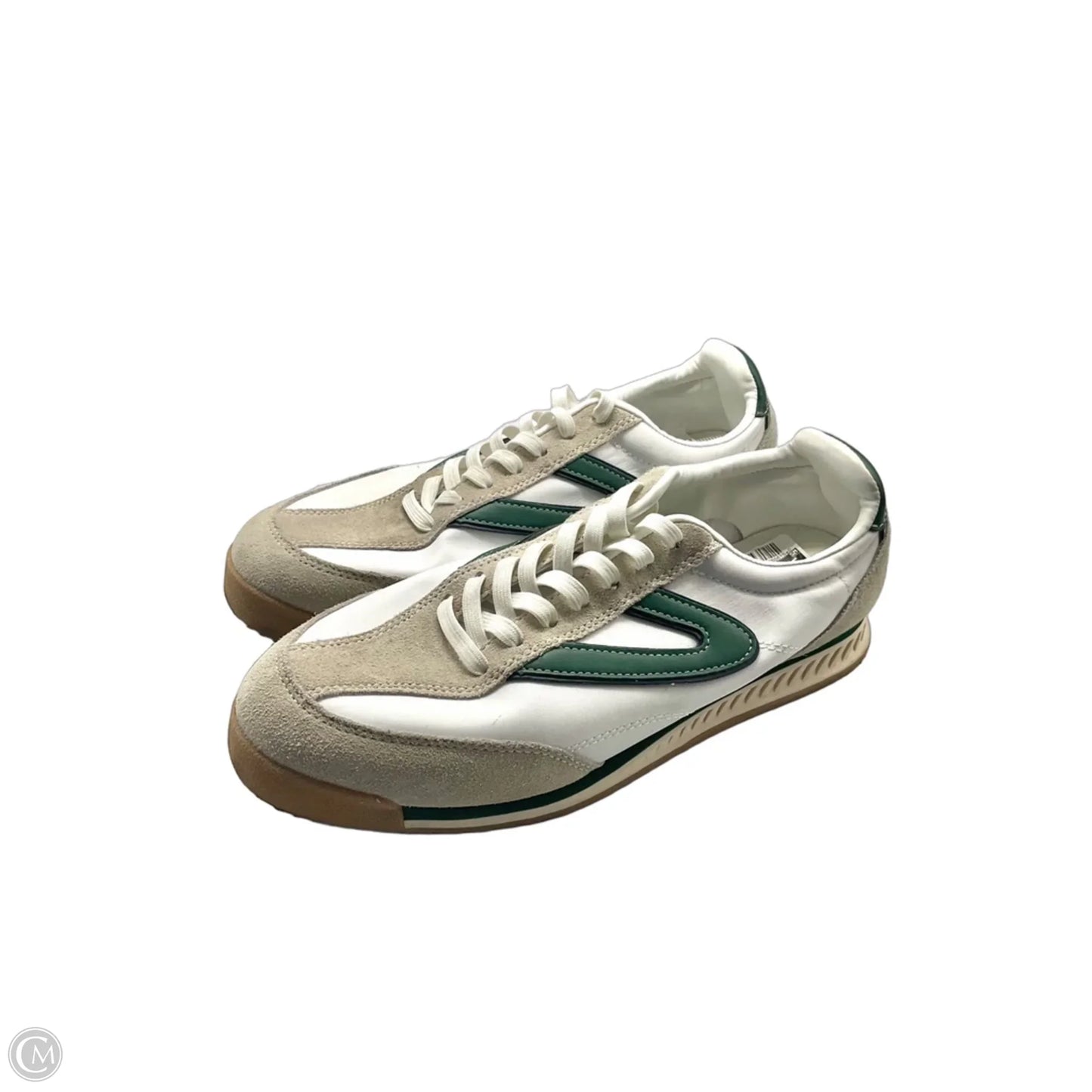 Shoes Athletic By Tretorn In Green & White, Size: 8.5