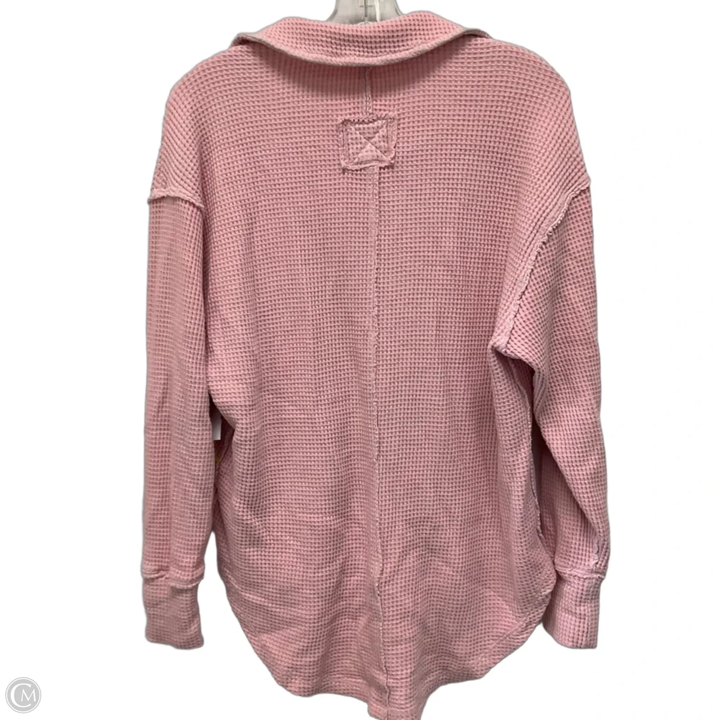 Top Long Sleeve By Aerie In Pink, Size: Xs