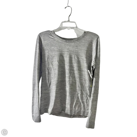 Athletic Top Long Sleeve Crewneck By Lululemon In Striped Pattern, Size: 8