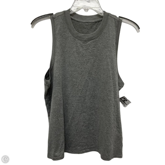 Athletic Tank Top By Vuori In Grey, Size: M