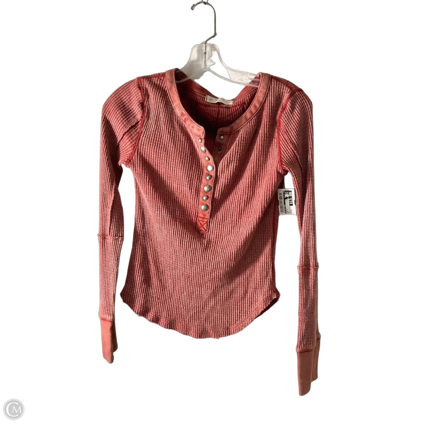 Top Long Sleeve By We The Free In Red, Size: S