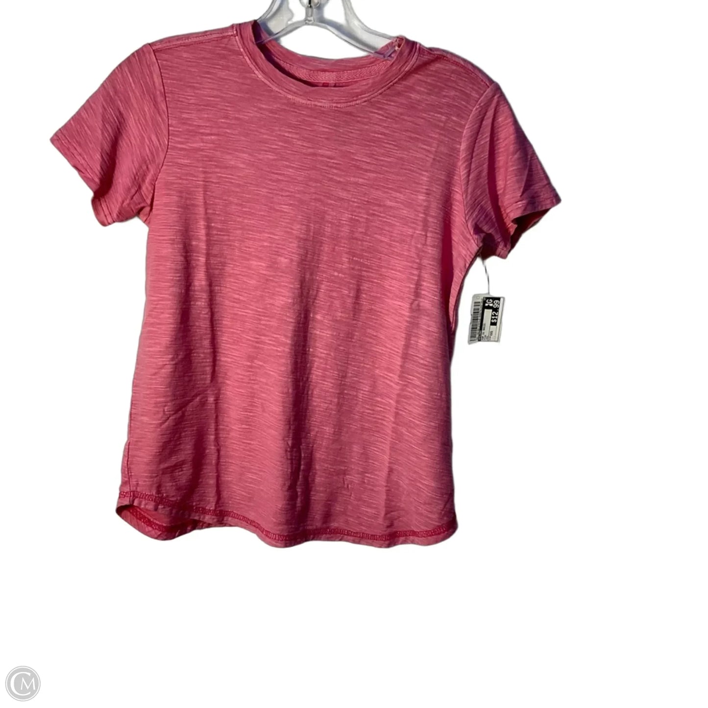 Top Short Sleeve Basic By Pilcro In Pink, Size: Xxs