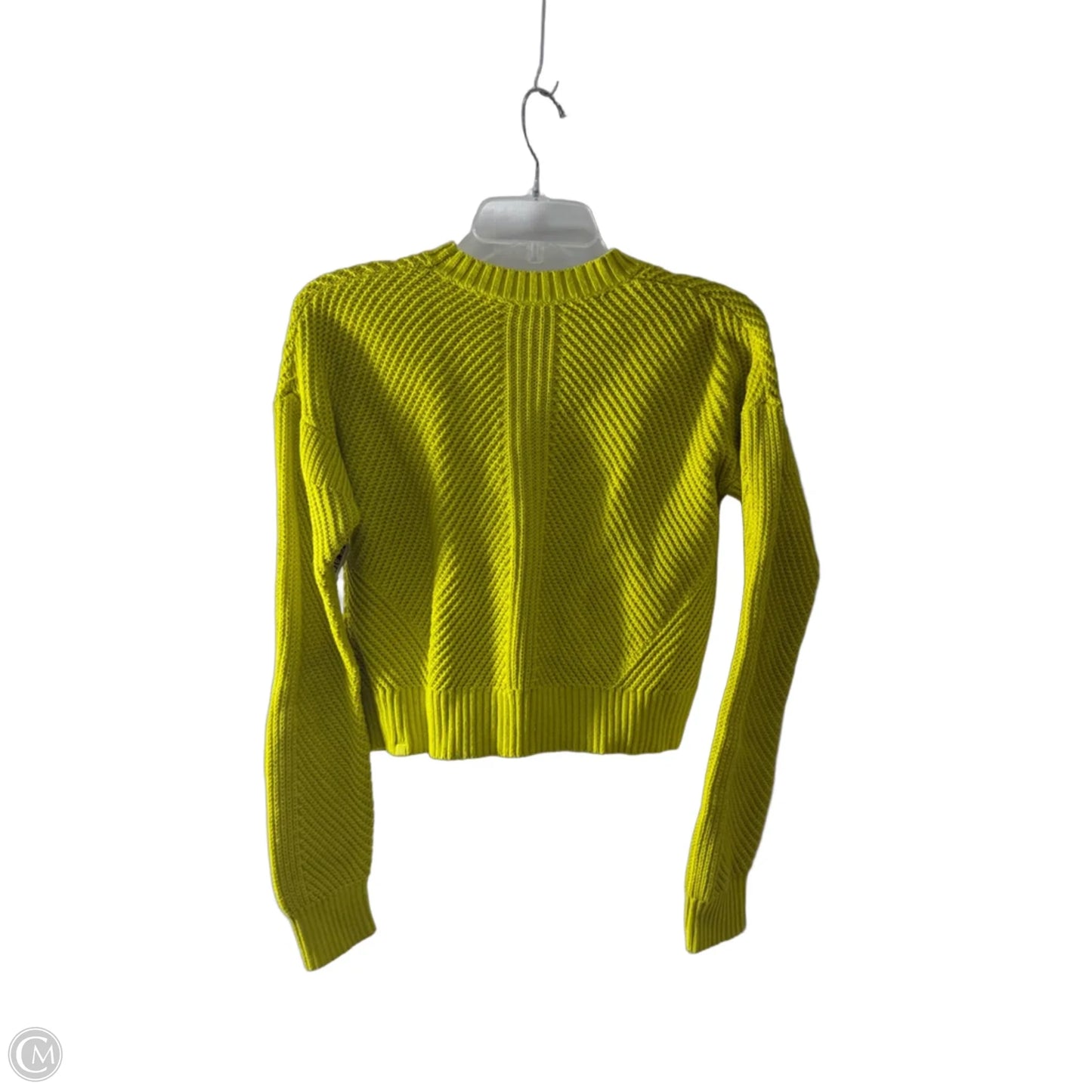 Sweater By Lululemon In Chartreuse, Size: Xs