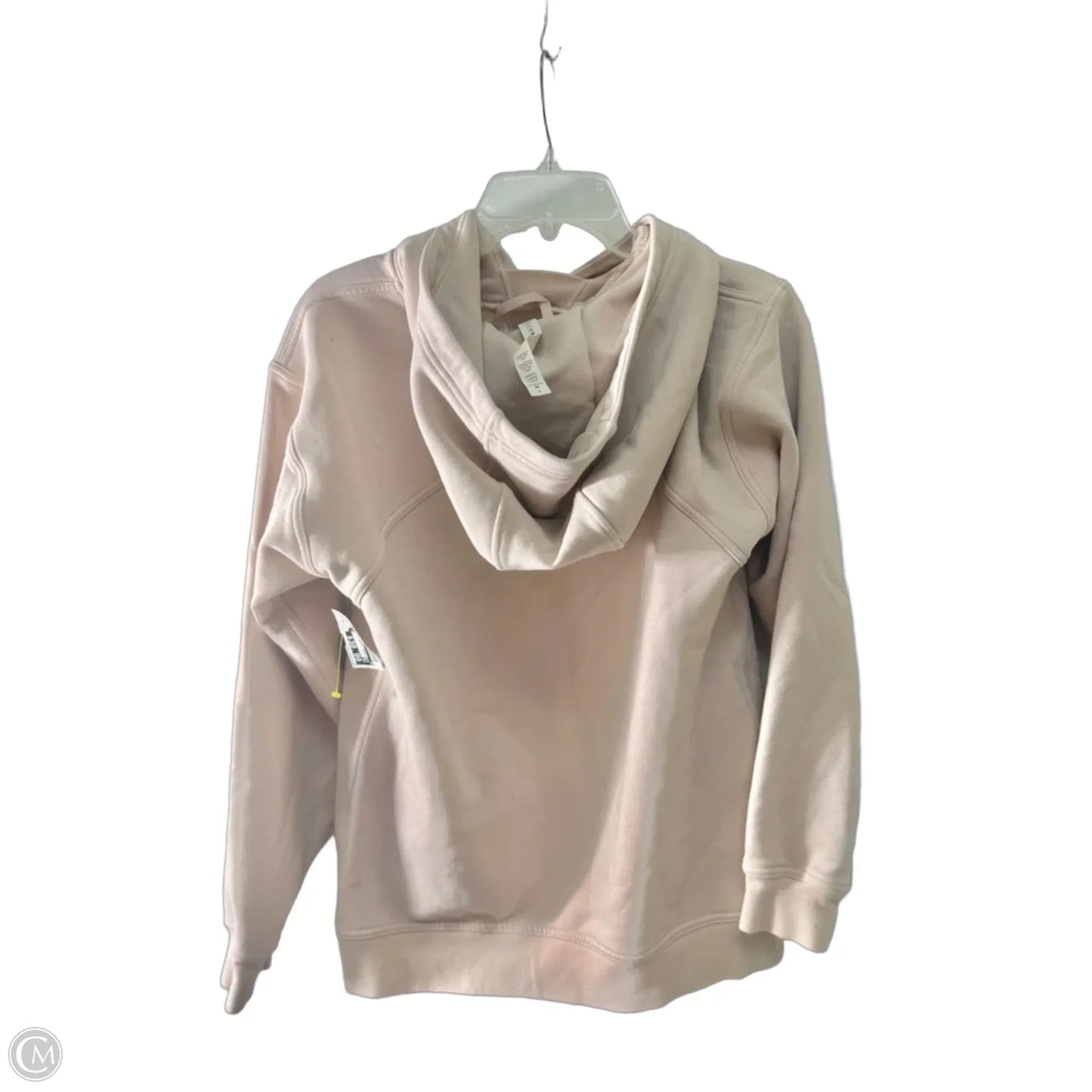Athletic Sweatshirt Hoodie By Lululemon In Pink, Size: 6
