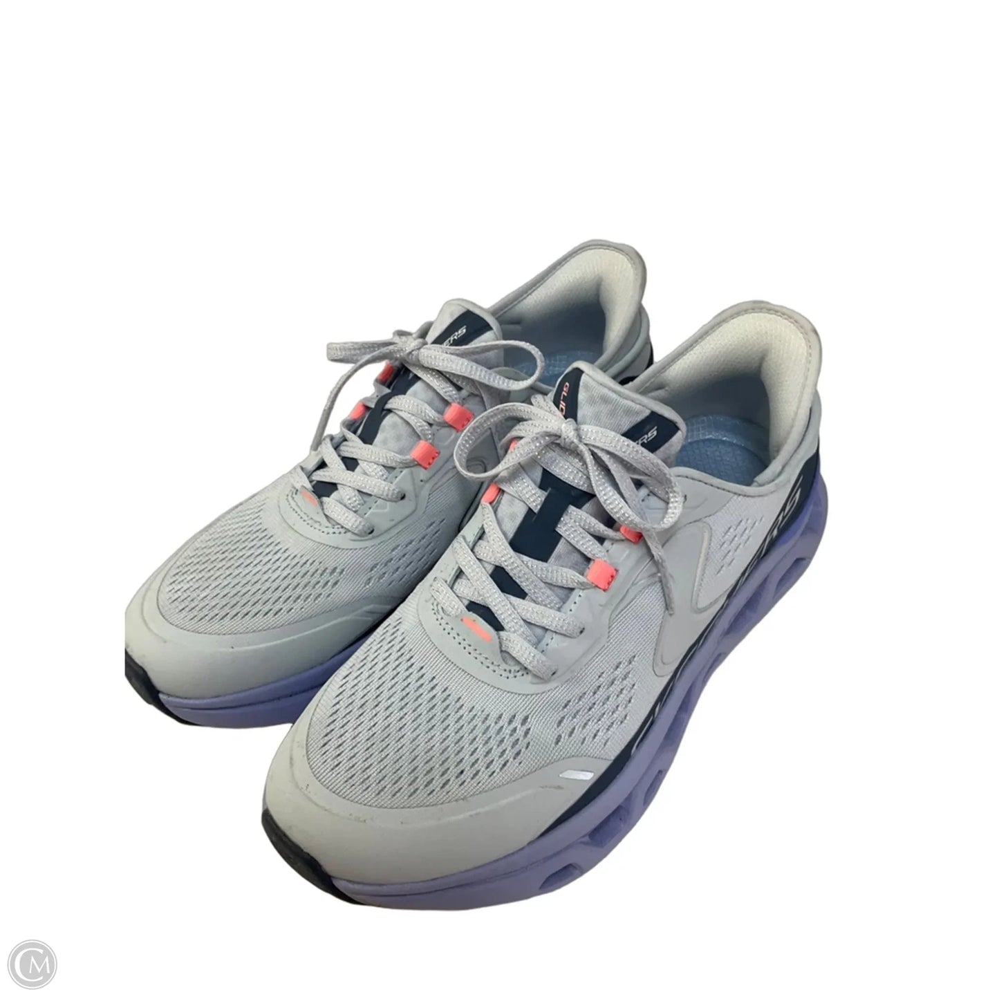 Shoes Athletic By Skechers In Blue, Size: 8