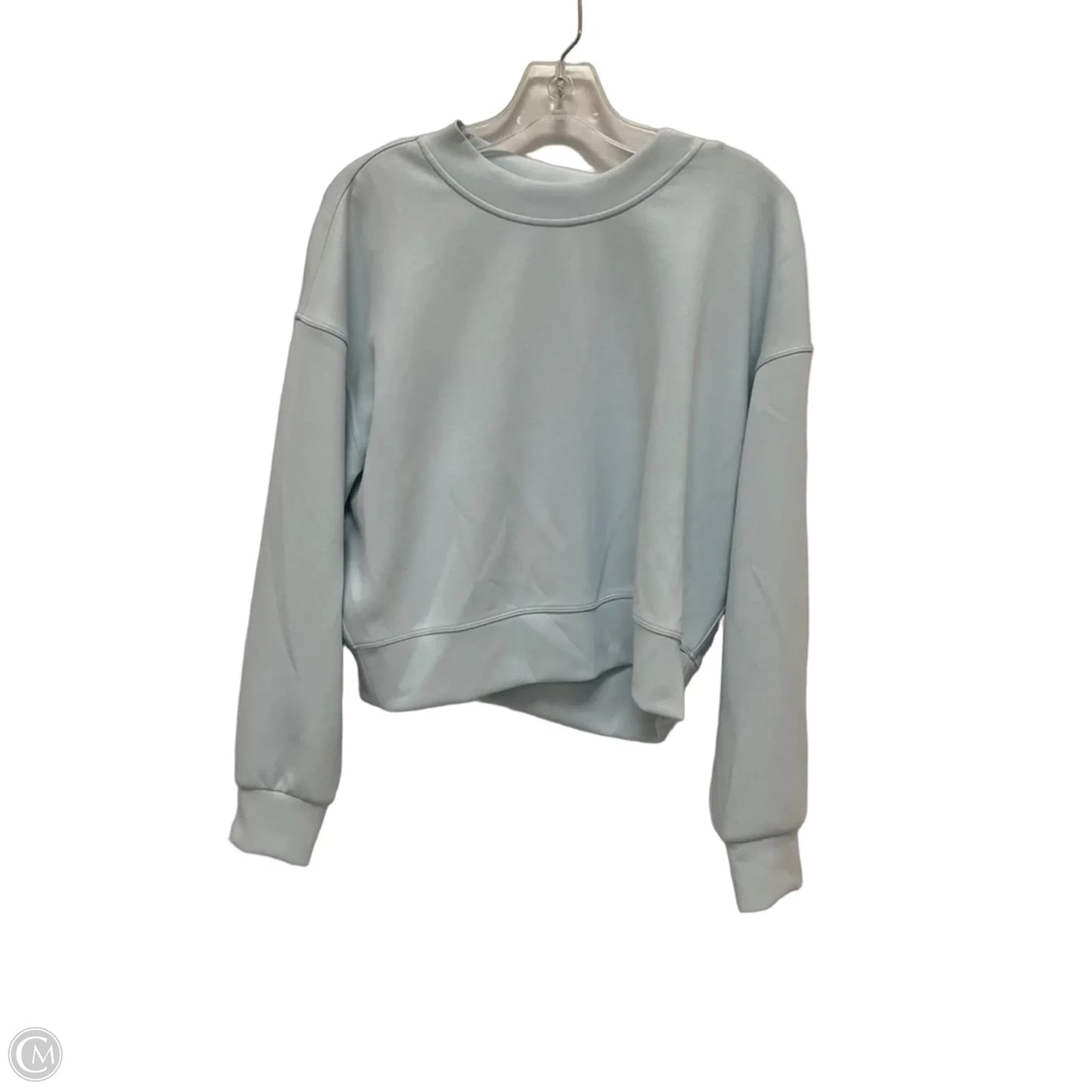 Athletic Sweatshirt Crewneck By Lululemon In Blue, Size: 6