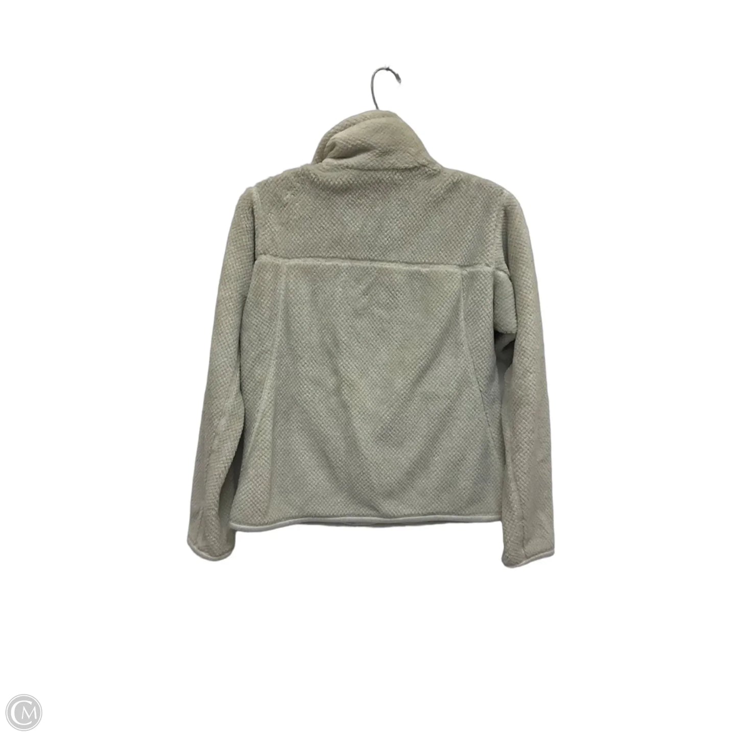Athletic Sweatshirt Collar By Patagonia In Cream, Size: S