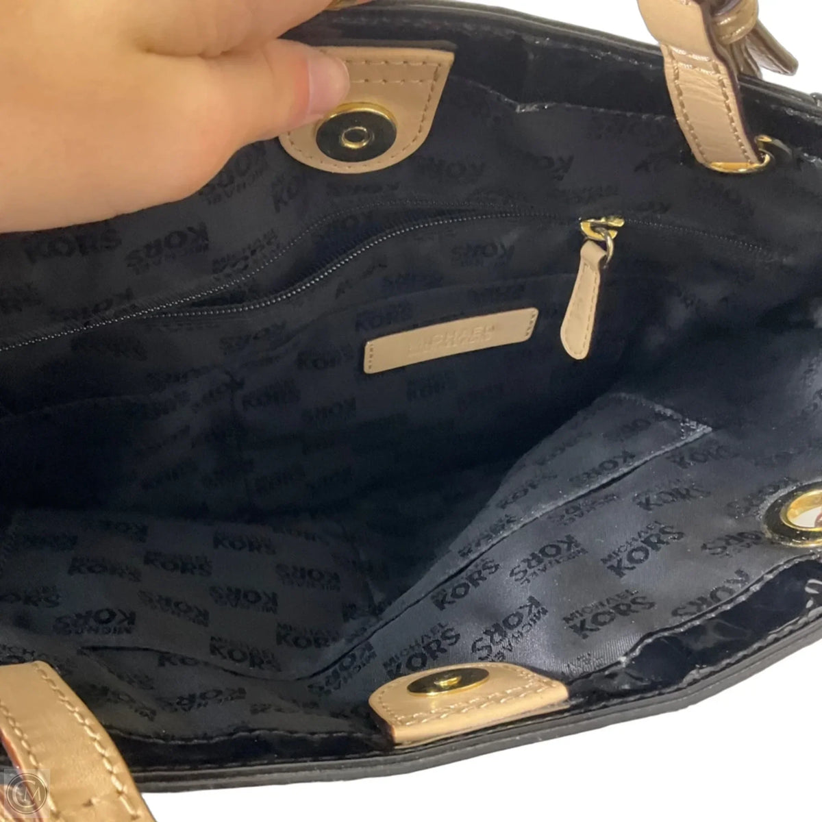 Tote Designer By Michael Kors, Size: Small