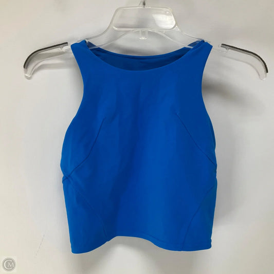 Athletic Bra By Lululemon In Blue, Size: 4