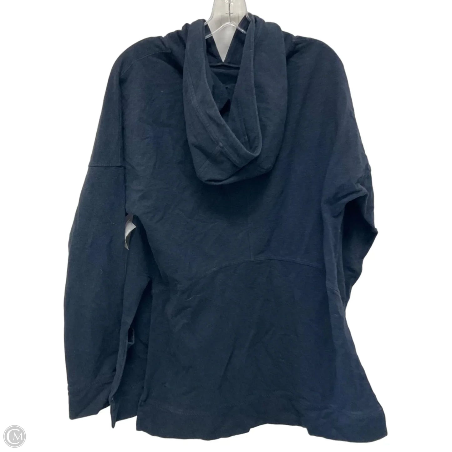Athletic Sweatshirt Hoodie By Lululemon In Navy, Size: 12