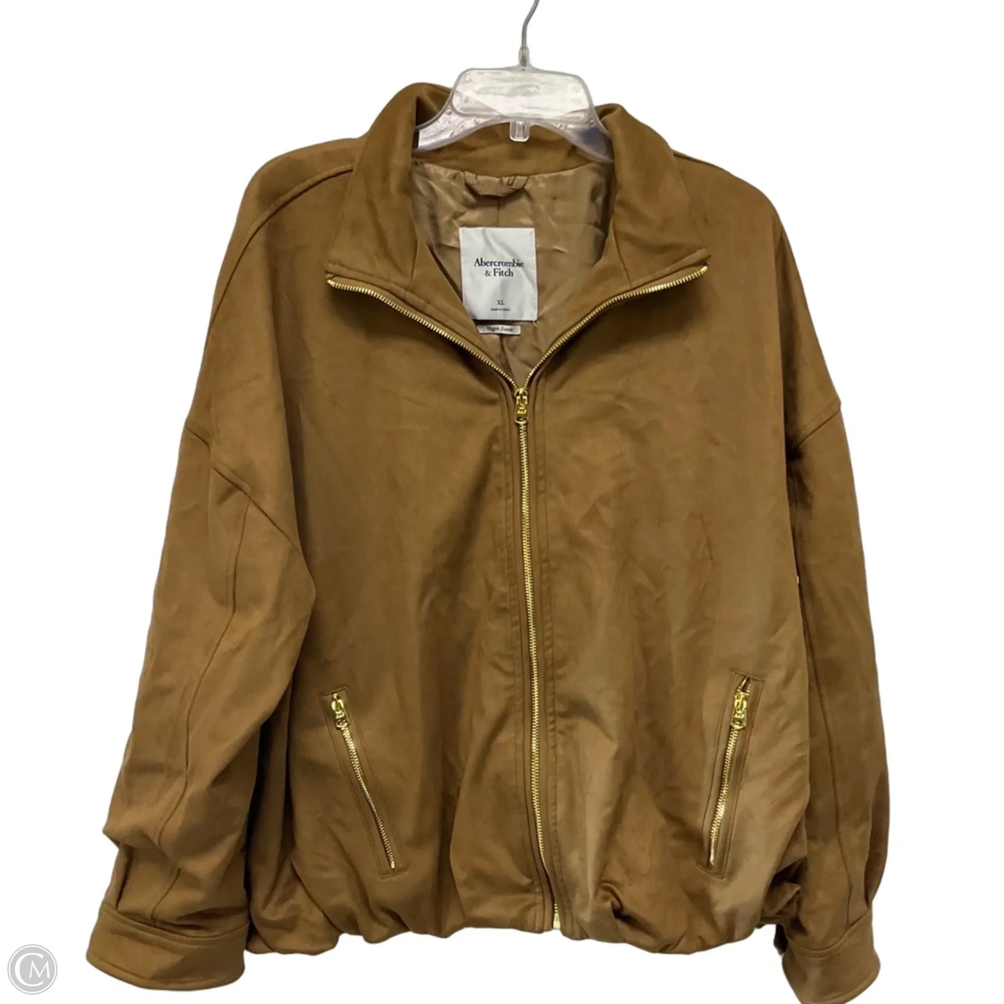 Jacket Other By Abercrombie And Fitch In Brown, Size: Xl