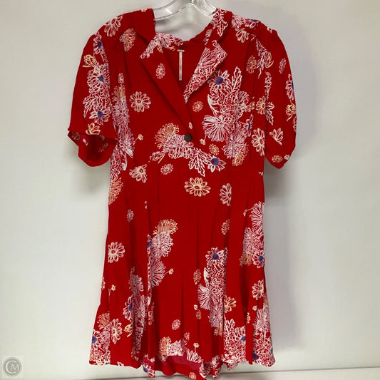 Dress Casual Short By Free People In Red, Size: M