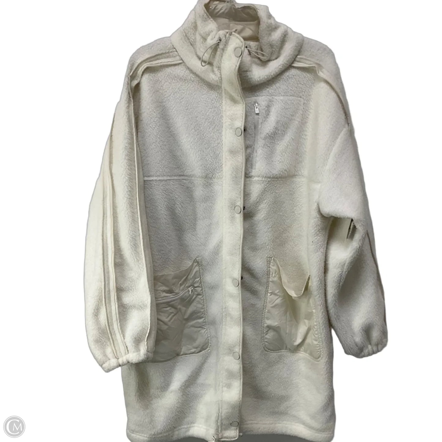 Coat Faux Fur & Sherpa By Free People In White, Size: M