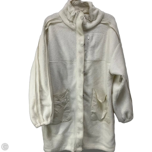 Coat Faux Fur & Sherpa By Free People In White, Size: M