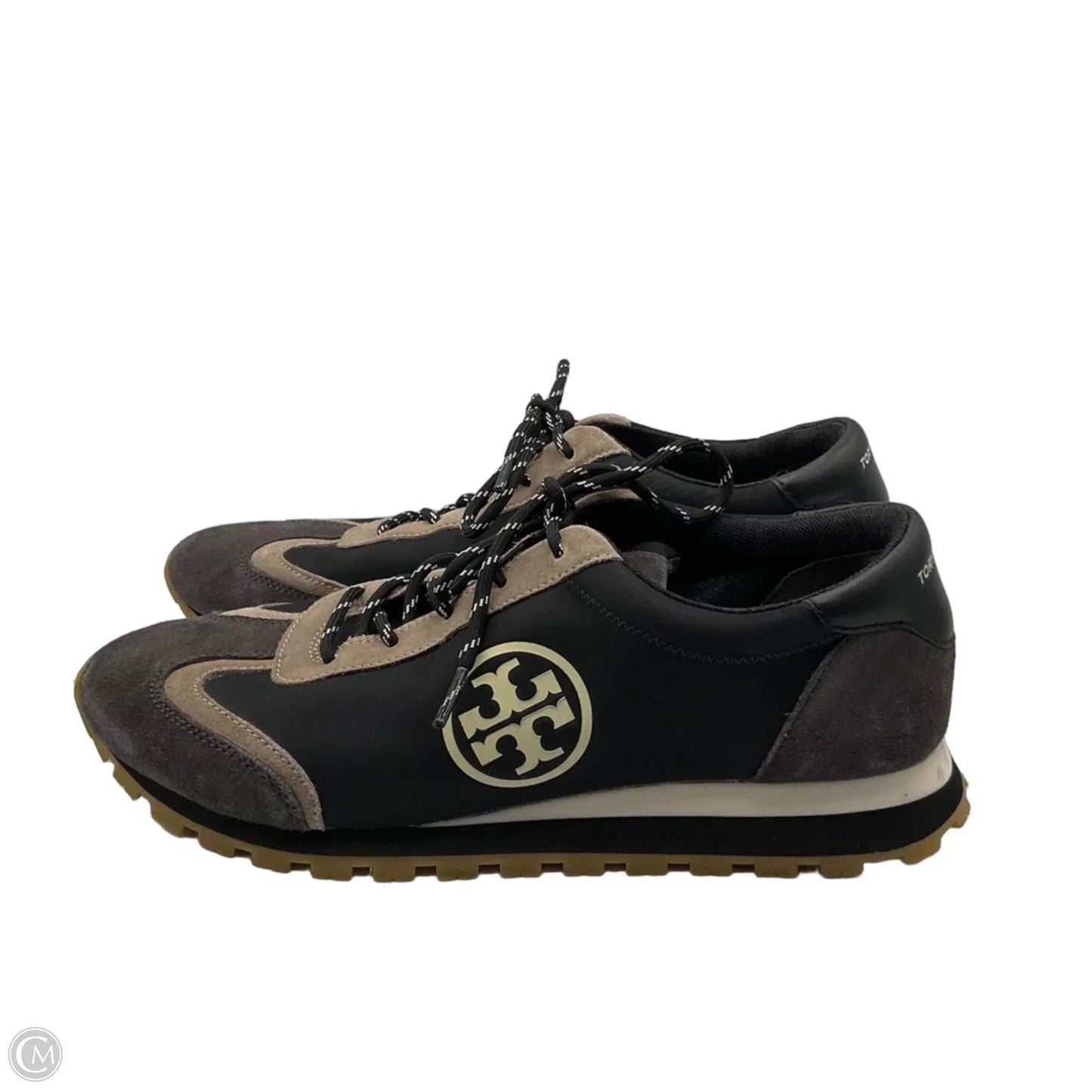 Shoes Designer By Tory Burch In Black & Brown, Size: 11