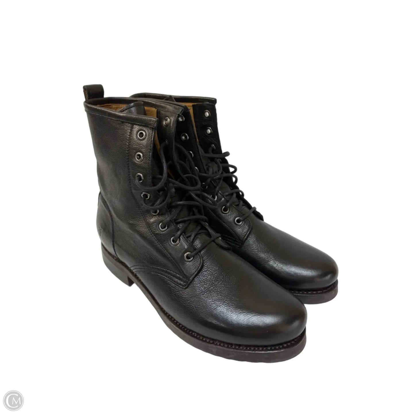 Boots Designer By Frye In Black, Size: 11