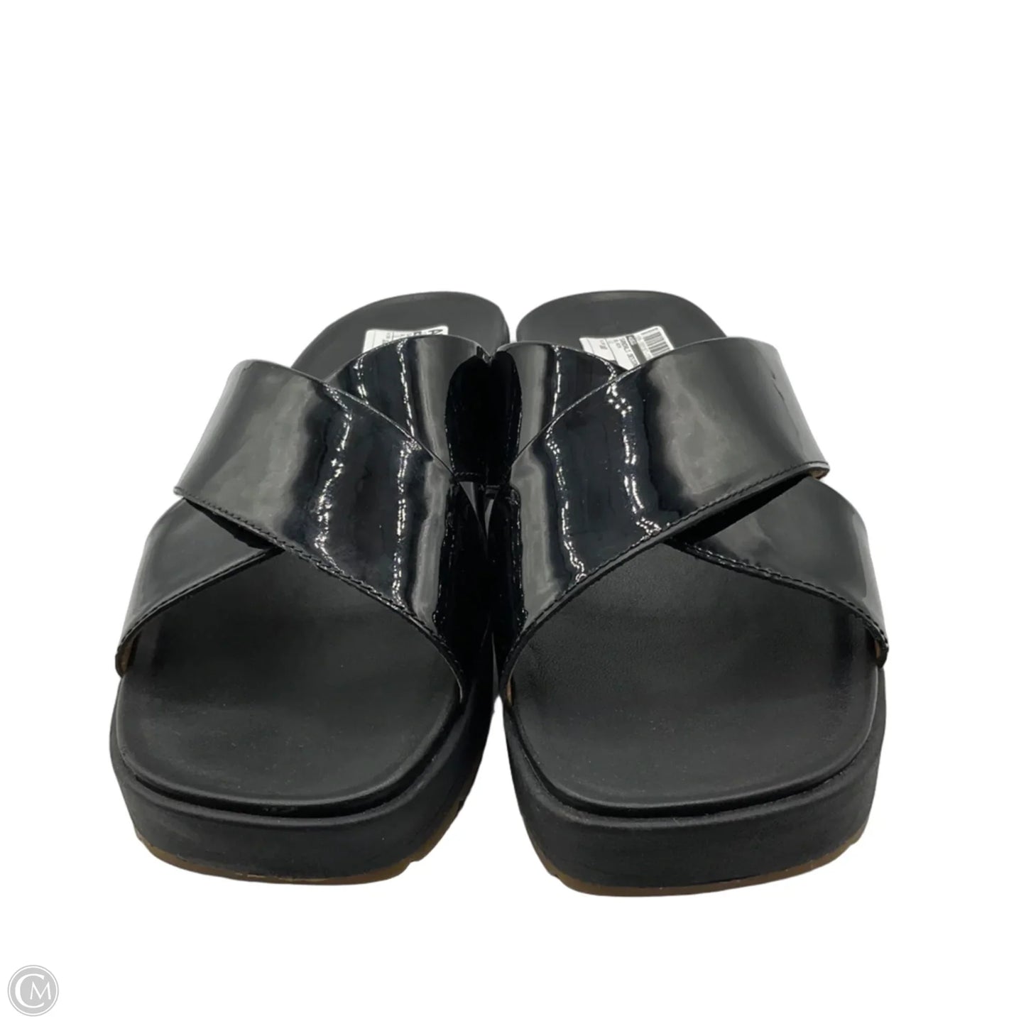 Sandals Designer By Ugg In Black, Size: 10