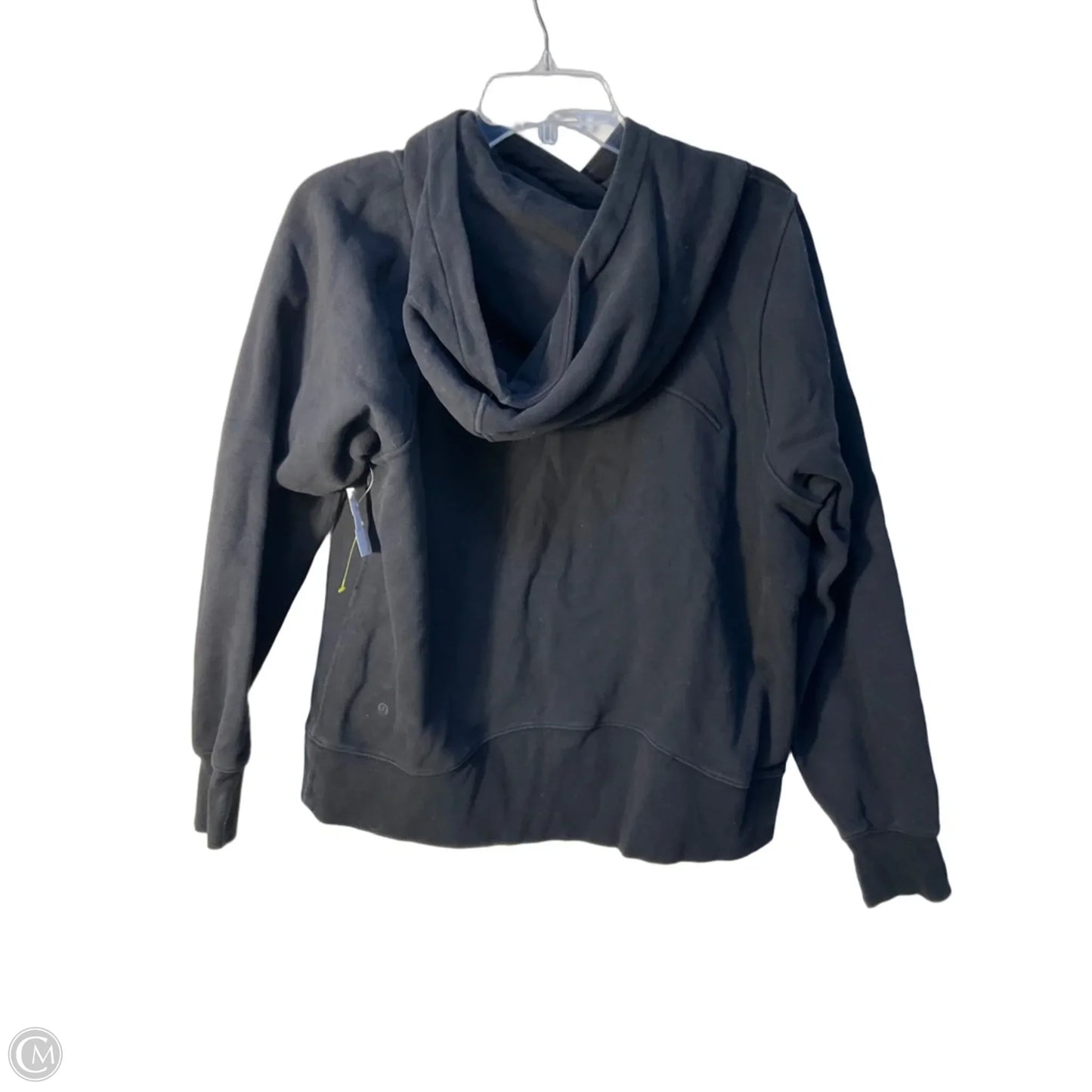 Athletic Sweatshirt Hoodie By Lululemon In Black, Size: 10