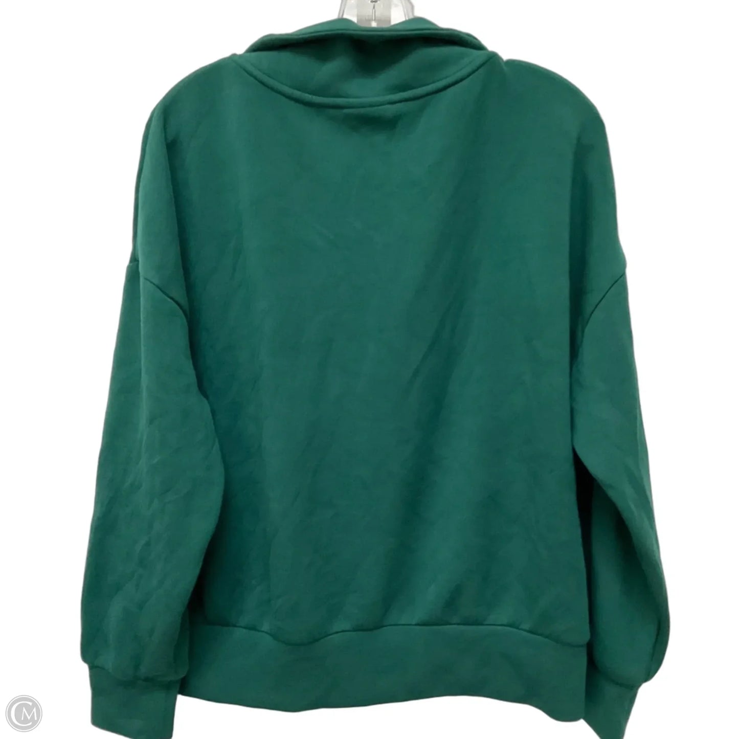 Athletic Sweatshirt Collar By Varley In Green, Size: M