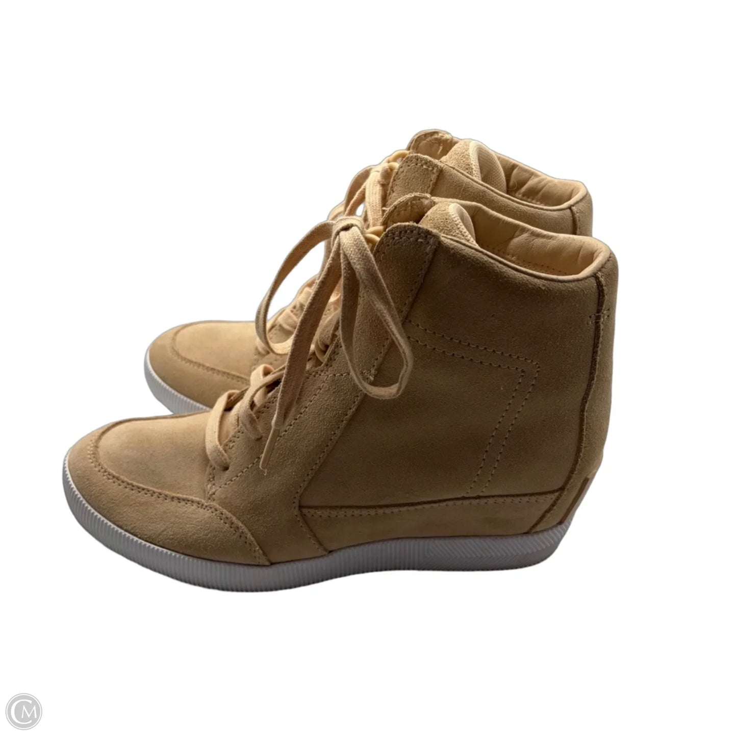 Boots Ankle Flats By Sorel In Beige, Size: 8