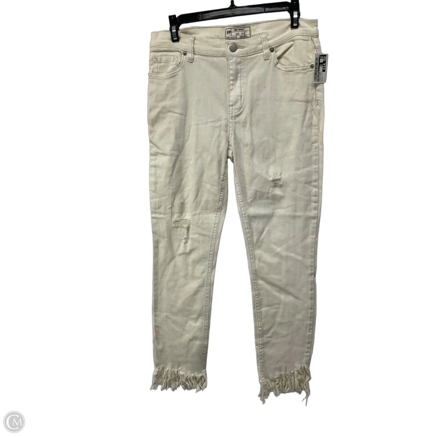 Pants Other By Free People In Cream Denim, Size: 2
