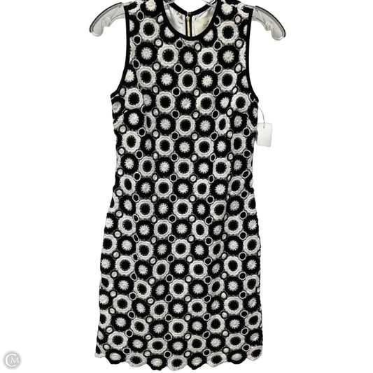 Dress Designer By Kate Spade In Black & White, Size: 0