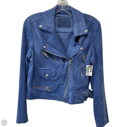 Jacket Moto By Blanknyc In Blue, Size: Xs