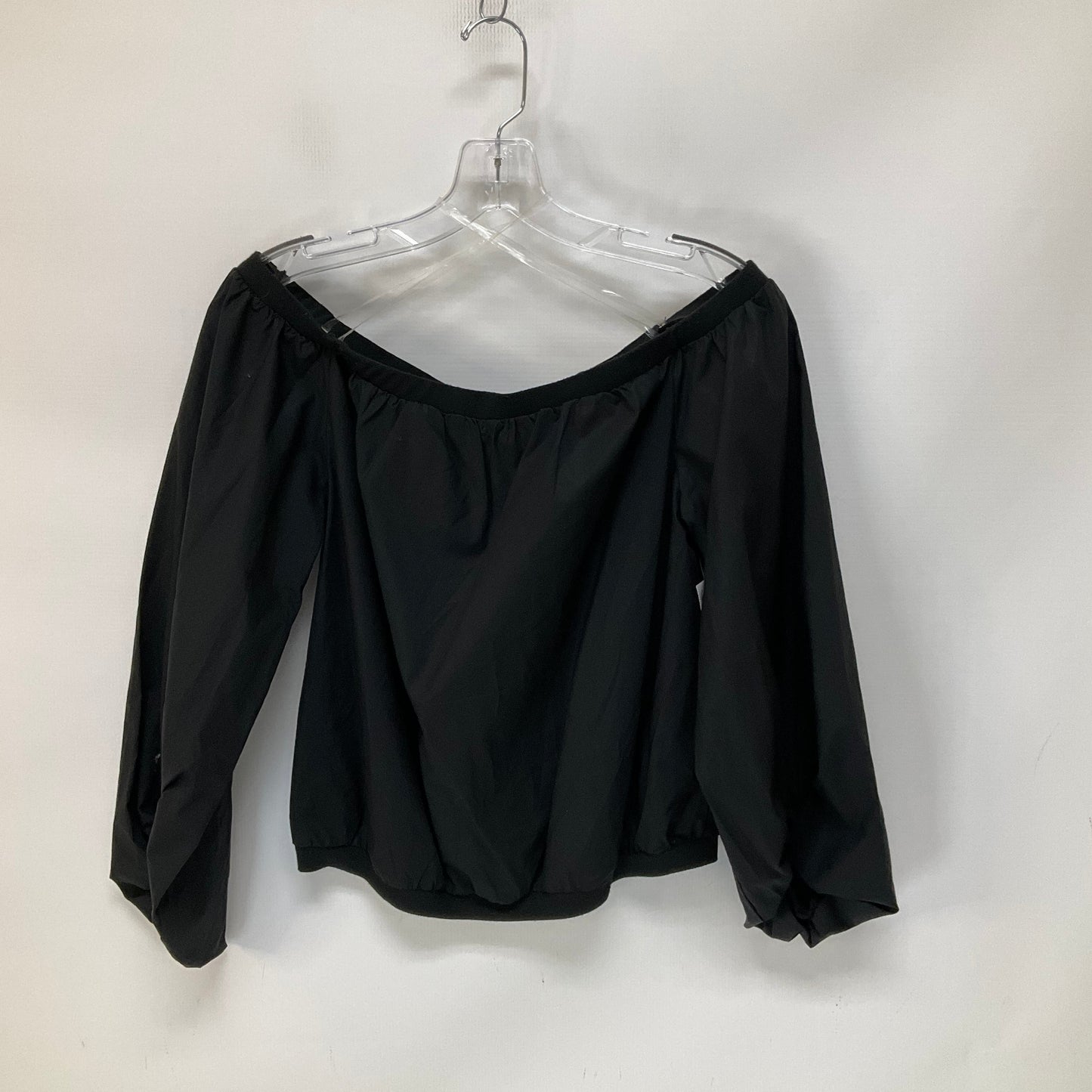Black Top Long Sleeve 7 For All Mankind, Size Xs