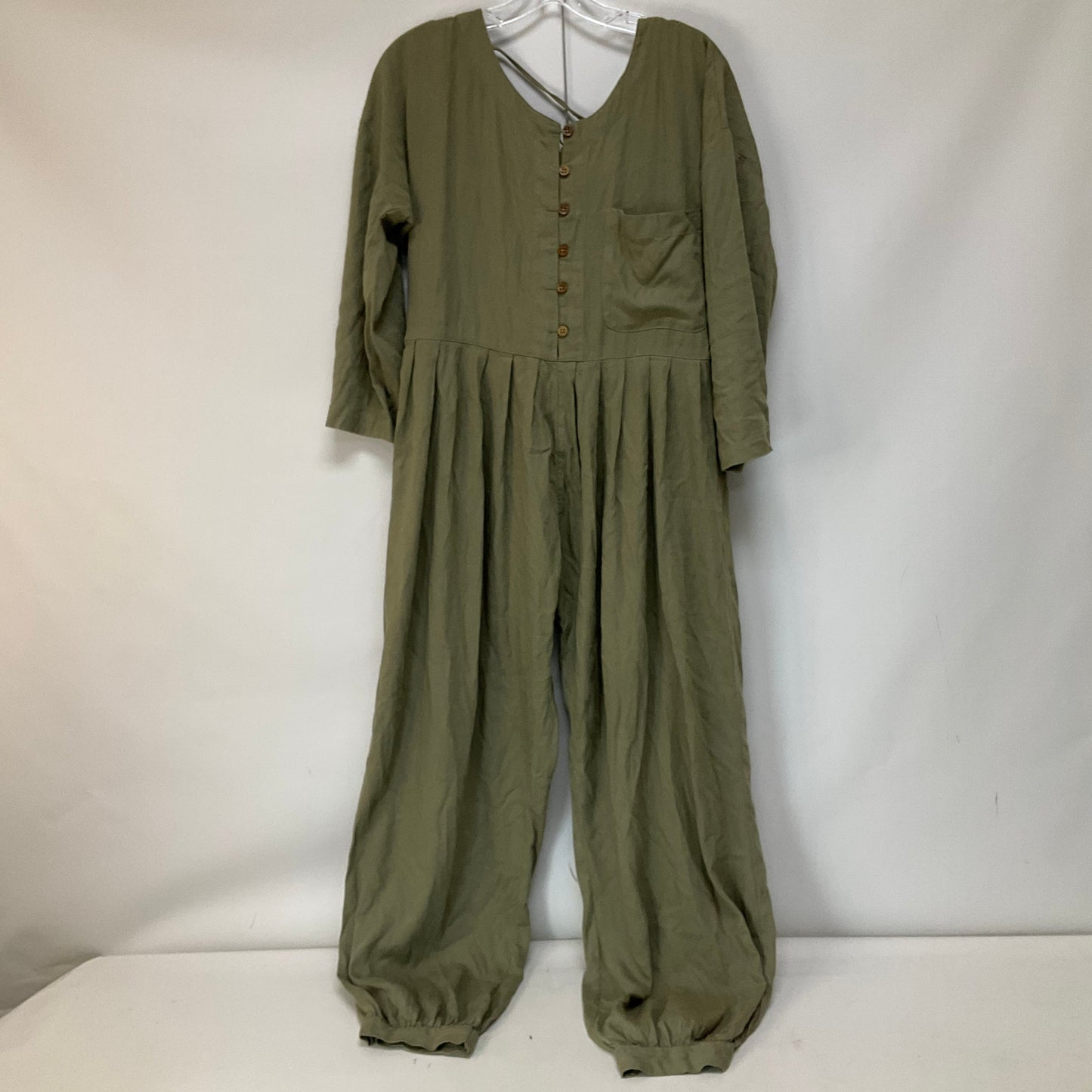 Green Jumpsuit Free People, Size S