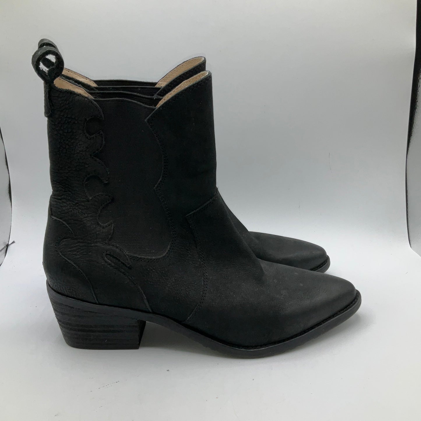 Black Boots Western Cmc, Size 9