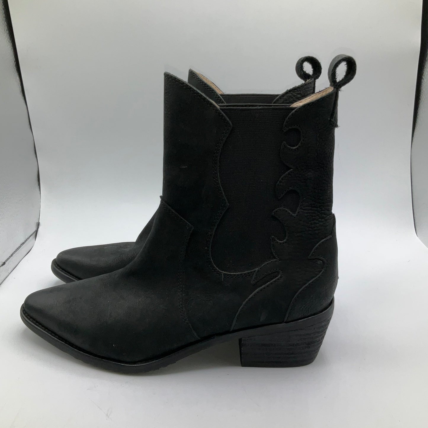 Black Boots Western Cmc, Size 9