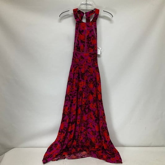 Purple Dress Casual Maxi Anthropologie, Size Xs