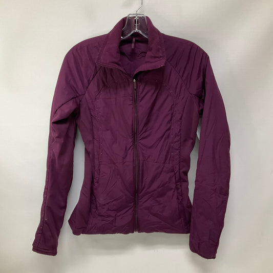 Athletic Jacket By Lululemon In Purple, Size: 6