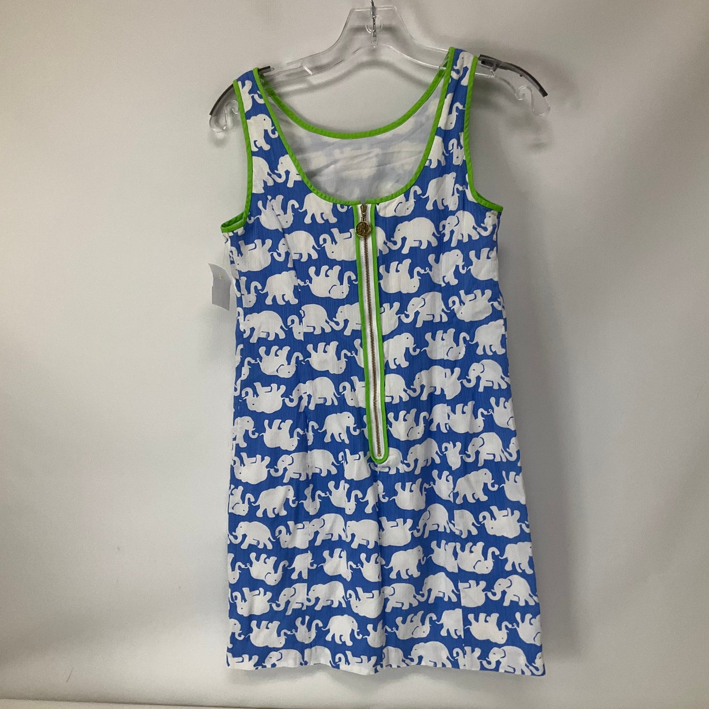 Blue Dress Casual Midi Lilly Pulitzer, Size 0