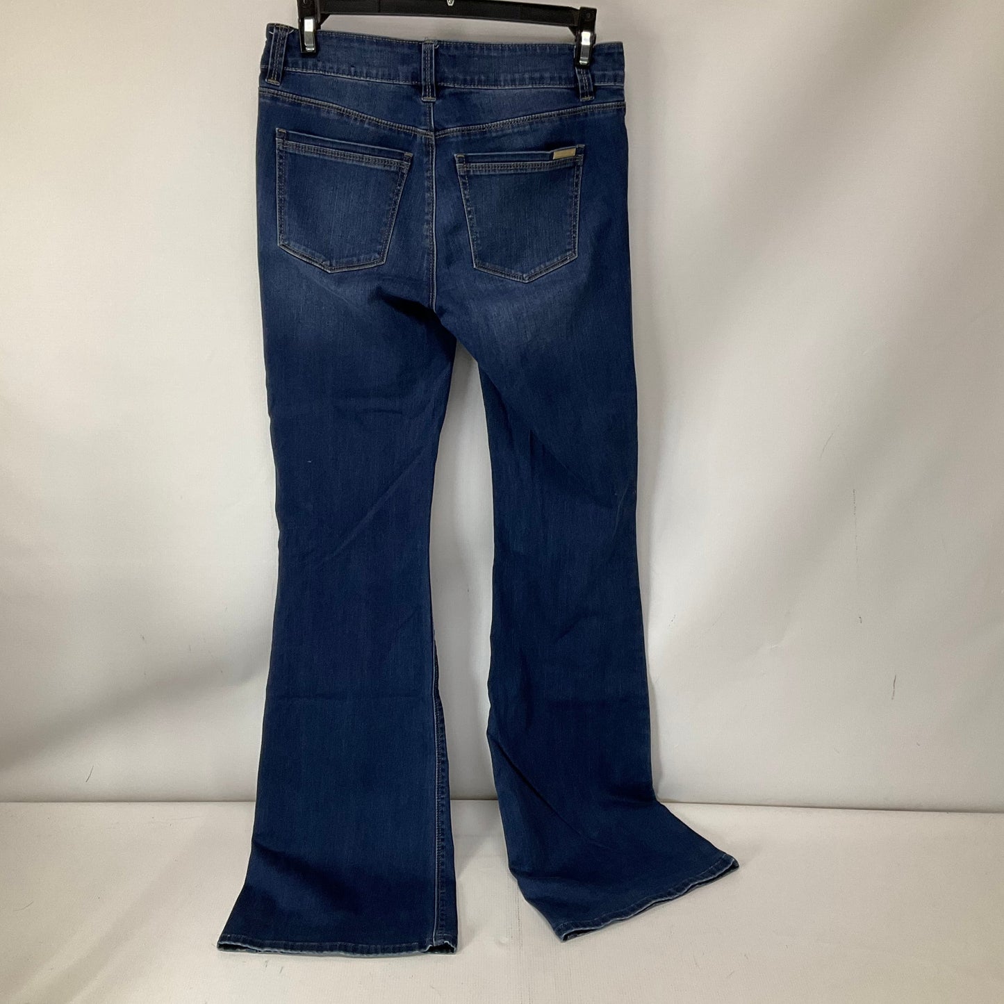 Jeans Flared By White House Black Market In Blue Denim, Size: 0