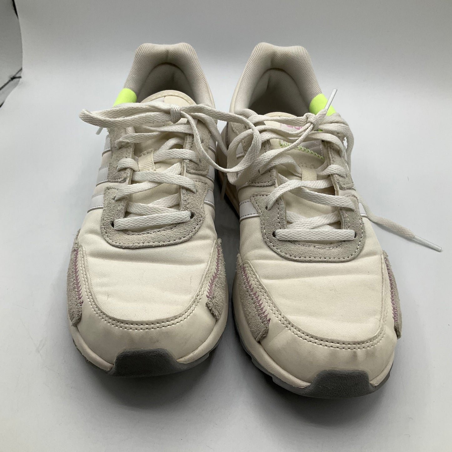 Shoes Athletic By Adidas In Cream, Size: 7