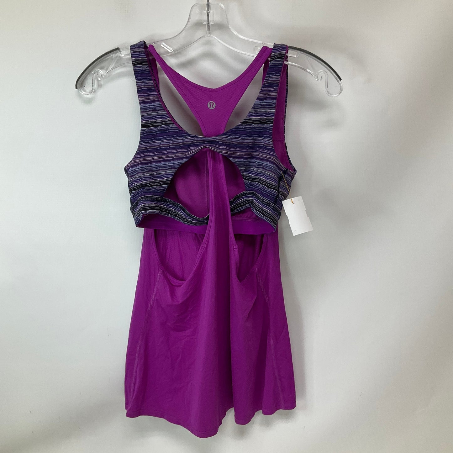 Athletic Tank Top By Lululemon In Purple, Size: 6