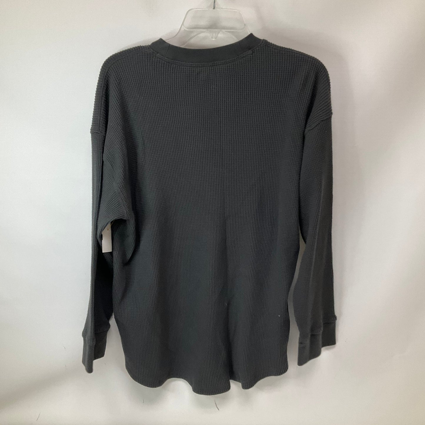 Top Long Sleeve Basic By Abercrombie And Fitch In Grey, Size: L