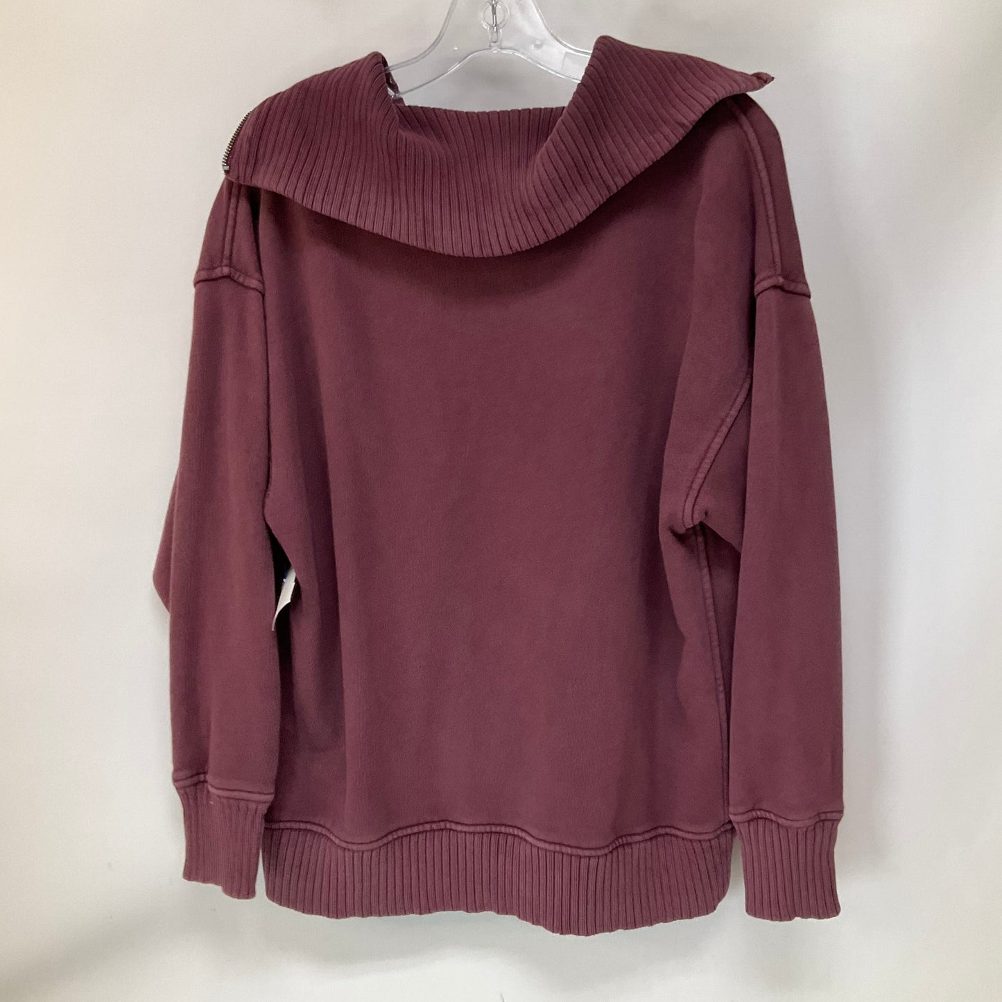 Top Long Sleeve By Aerie In Purple, Size: Xs