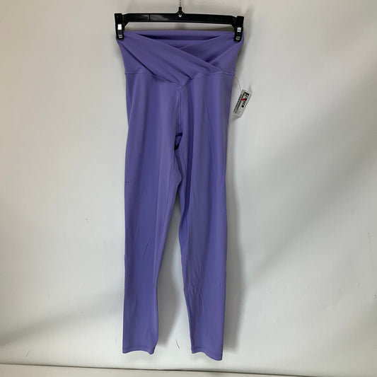 Athletic Leggings By Aerie In Purple, Size: S