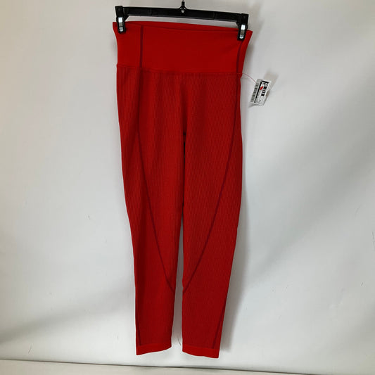 Athletic Leggings By Aerie In Red, Size: S